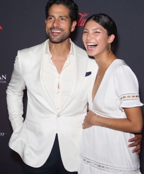Grace Gail and Adam Rodriguez welcomed their first child in 2014